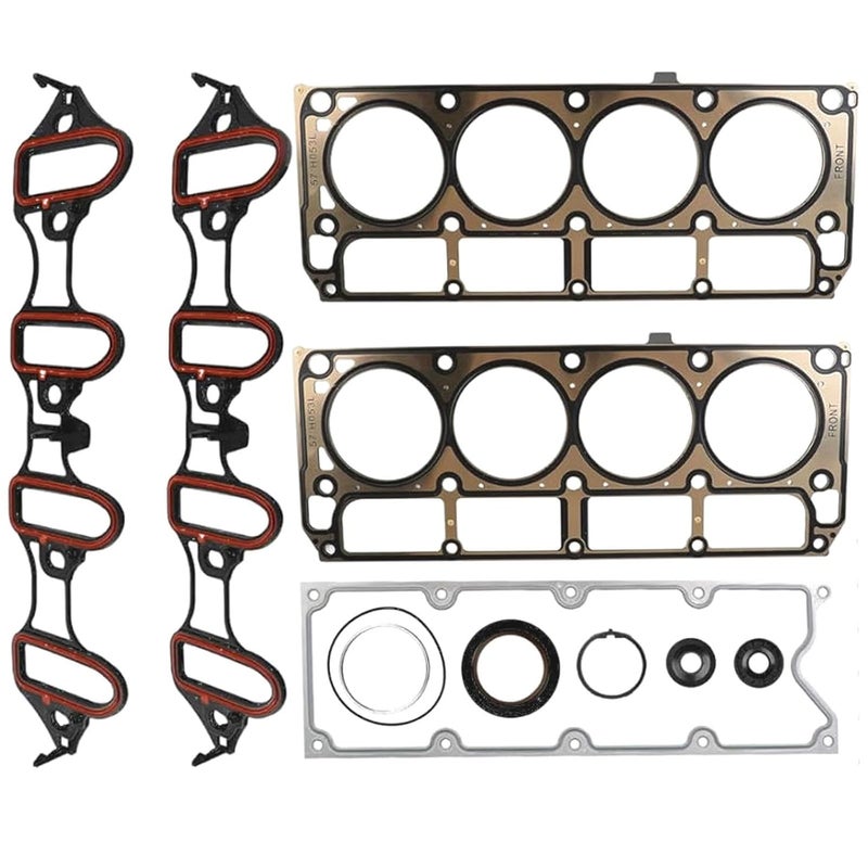 EazziSwitch MLS Full Cylinder Engine Head Gasket Kit with Head Bolts Chevy 4.8L/5.3L GEN 3 LS Engines HS9292PT, CS9284, ES72173 Express, Savana, Silverado, Avalanche, Suburban, Sierra, Envoy, Yukon, Tahoe - Image 2